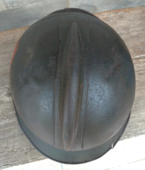 Elmetto Adrian 1916 riutilizzo Partigiano Brigate Garibaldi