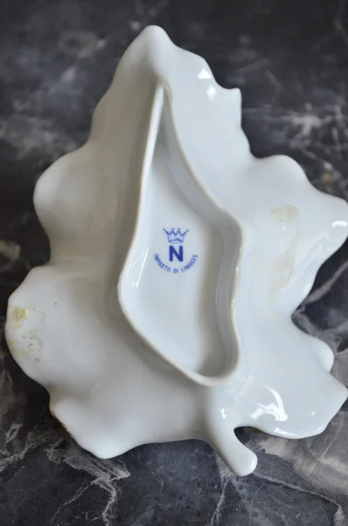 Foglia decorativa impasto di Limoges