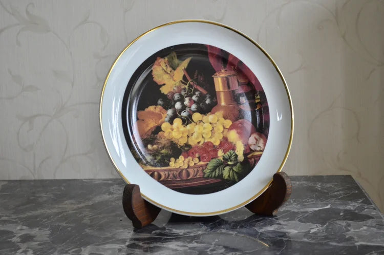 Piatti in porcellana Decorazione Artigianale