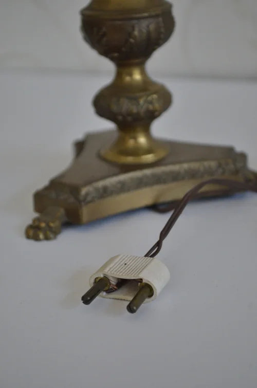 Lampada Vintage in Ottone a Candela