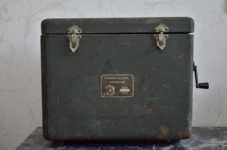 Autelco Apparato Telefonico Amplificatore Militare