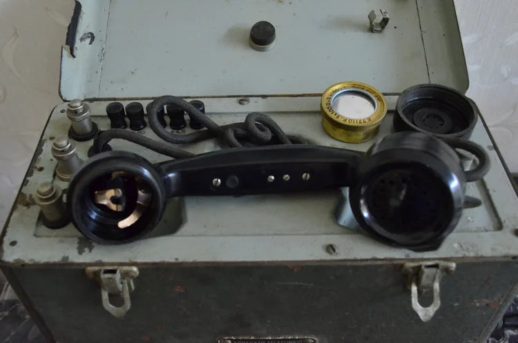 Autelco Apparato Telefonico Amplificatore Militare