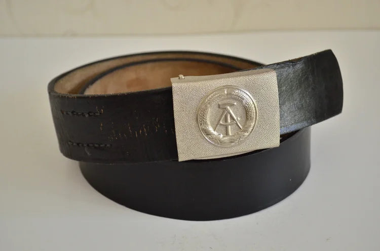 Cinturone Cuoio Esercito Tedesco NVA