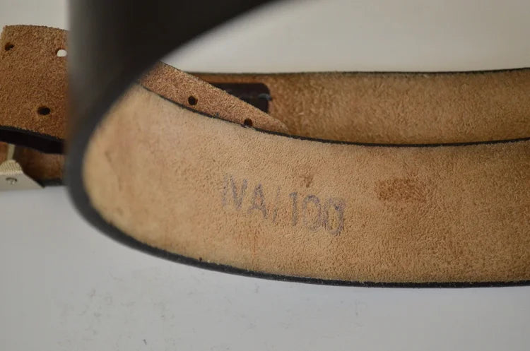 Cinturone Cuoio Esercito Tedesco NVA