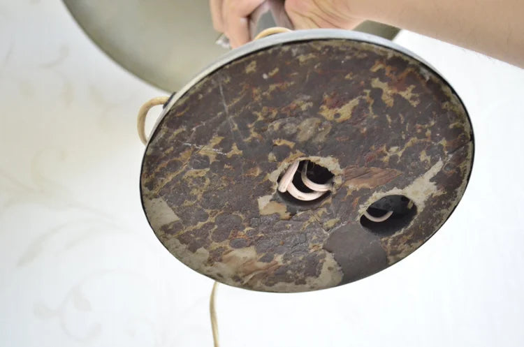 Lampada Vintage anni '50 in Metallo