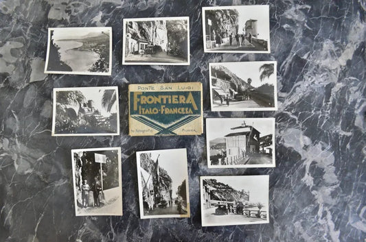 Lotto Foto Confine Italia Francia Anni '30