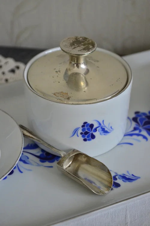 Set 2 Tazzine + Zuccheriera + Vassoio