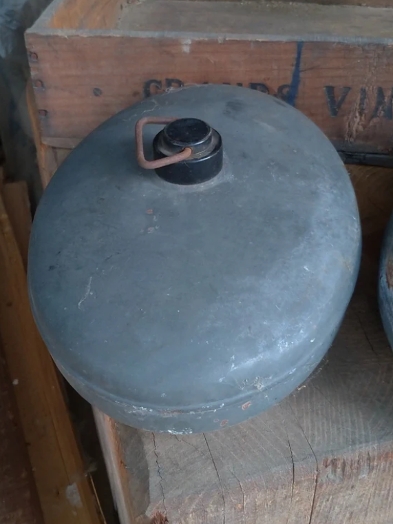 Contenitori acqua calda antichi vintage scaldino