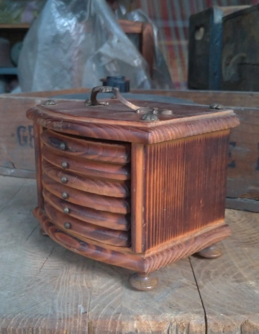 Set Sottobicchieri Vintage in Legno