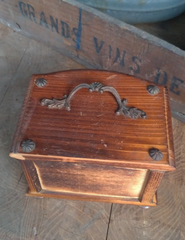 Set Sottobicchieri Vintage in Legno