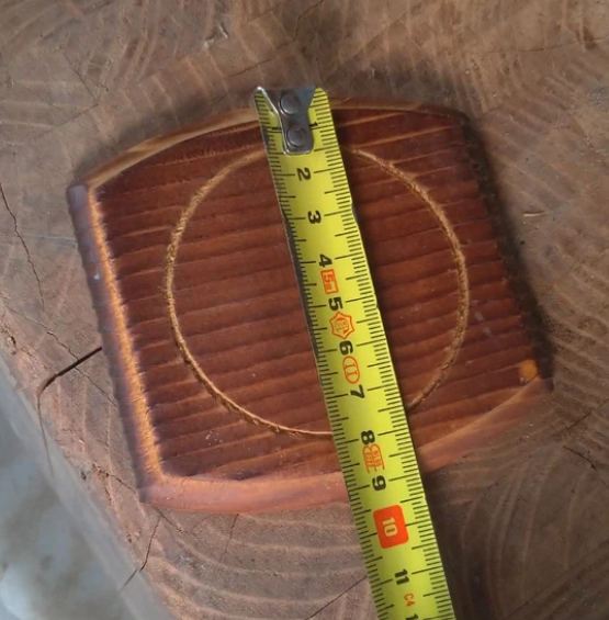 Set Sottobicchieri Vintage in Legno