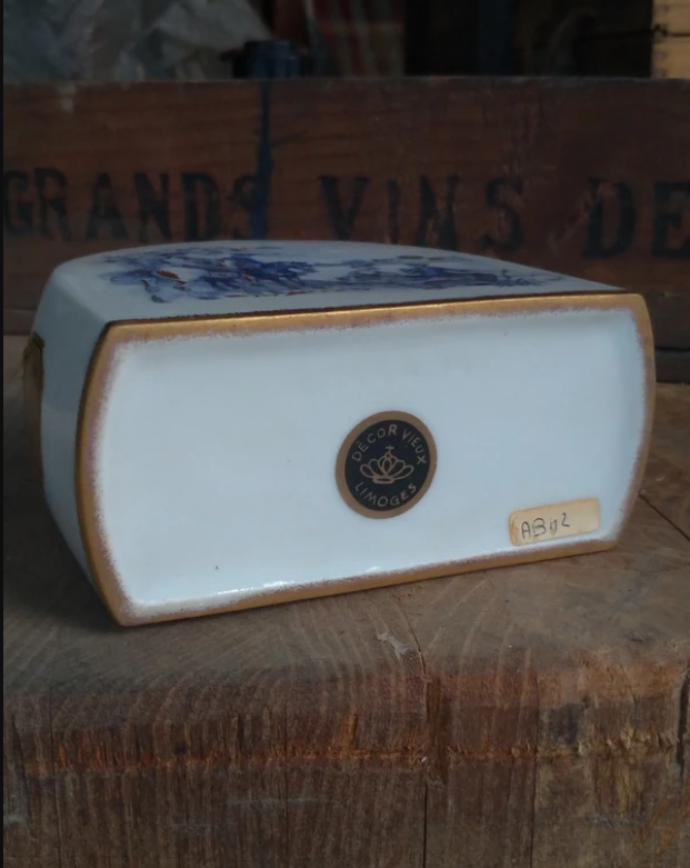 Dècor Vieux Limoges Atelier Porcelaine d'art label de qualite