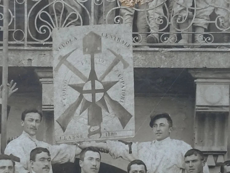 1889 ZAPPATORI SCUOLA MILITARE PARMA REGIO ESERCITO RE ALPINI BERSAGLIERI CAVALLERIA ARTIGLIERIA