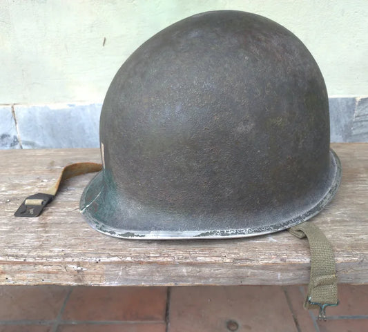 Elmetto M1 LT Officer US Army Campagna d'Italia WWII