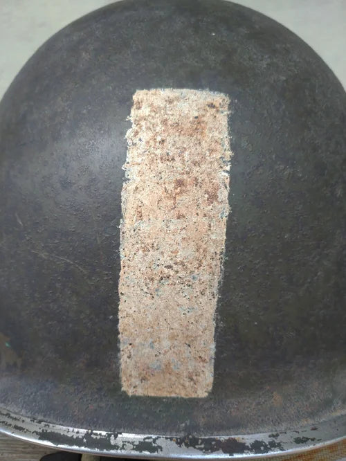 M1 LT Officer Helmet US Army Italian Campaign WWII