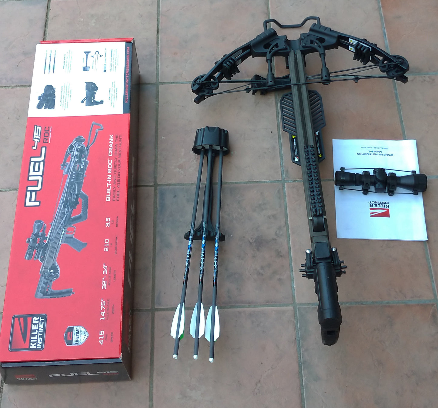 Balestra KILLER INSTINCT FUEL 415 RDC Compound Crossbow