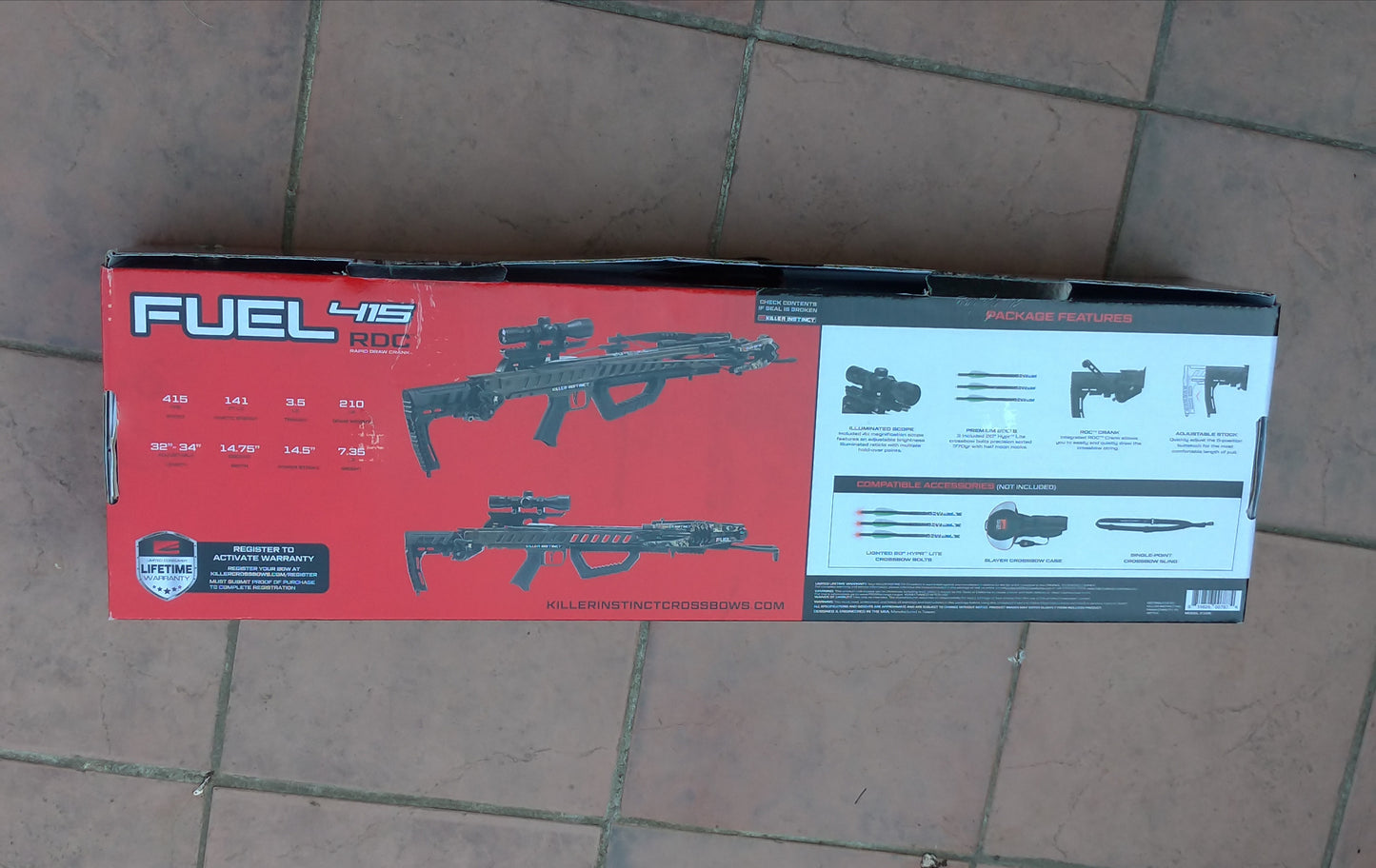 Balestra KILLER INSTINCT FUEL 415 RDC Compound Crossbow