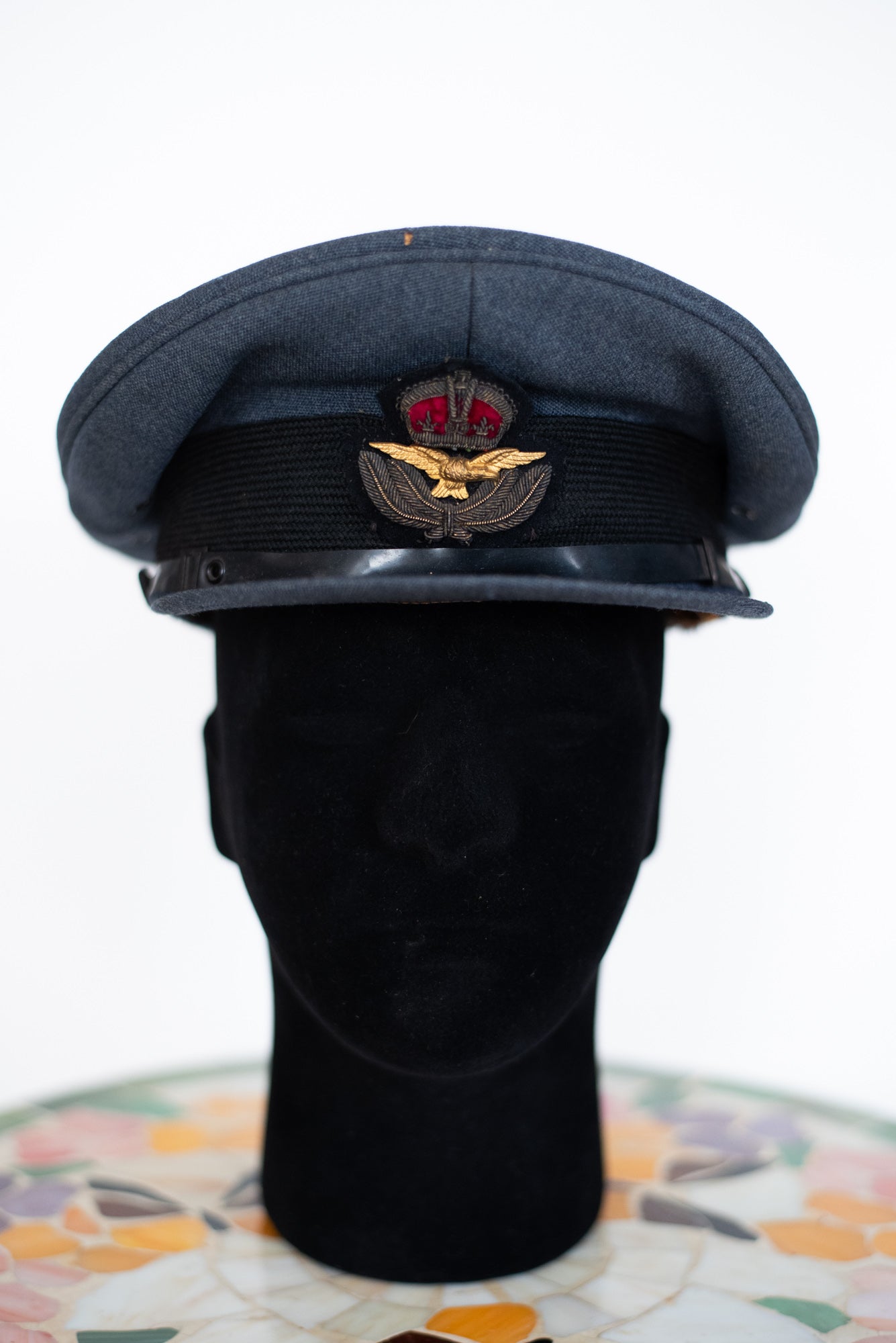 WW2 RAF Officers Peaked Cap