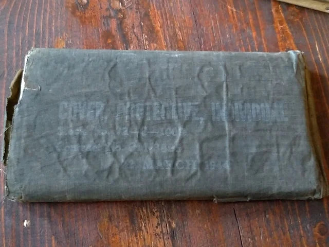 1944 US Army Cover Gas Tarp Protective Individual