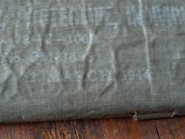 1944 US Army Cover Gas Tarp Protective Individual