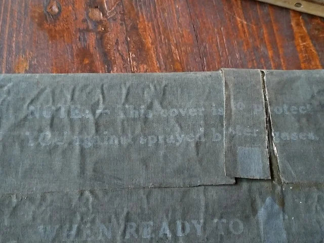 1944 US Army Cover Gas Tarp Protective Individual