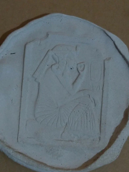 Scultura Vintage Antico Egitto Regina Egizia Mito