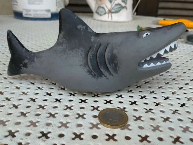 1990s Squalo in Gomma Figure Vintage