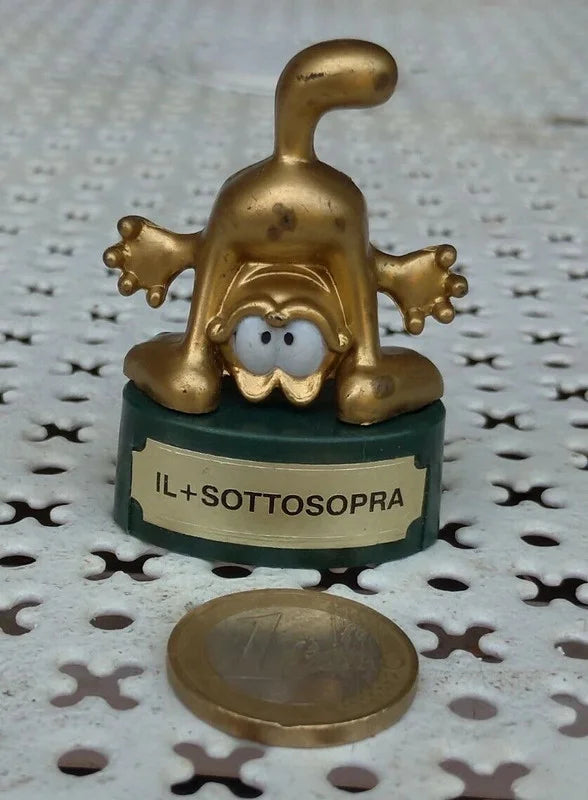 Garfield Il + Sottosopra 1990s Kinder Ferrero Parmalat