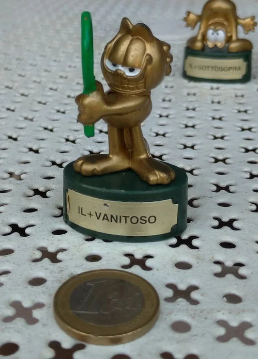 Garfield Il + Vanitoso 1990s Kinder Ferrero Parmalat