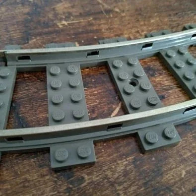 Lego 4520 Binario curvi 9V rotaie treno 1991 binar