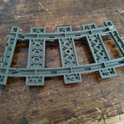 Lego 4520 Binario curvi 9V rotaie treno 1991 binar