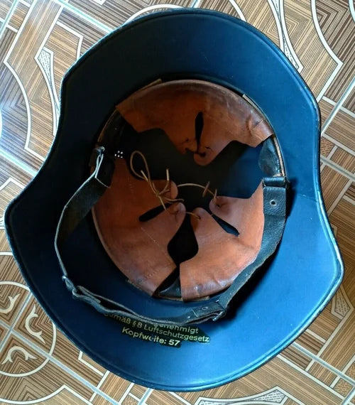 Elmetto Luftschutz Gladiator Tedesco Seconda Guerra Mondiale