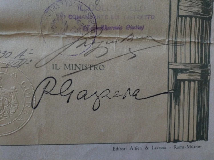 WWI Medaglia Interalleata 1888 FERRANTE FROSINONE Orsolini Lorioli & Castelli GAZZERA REI