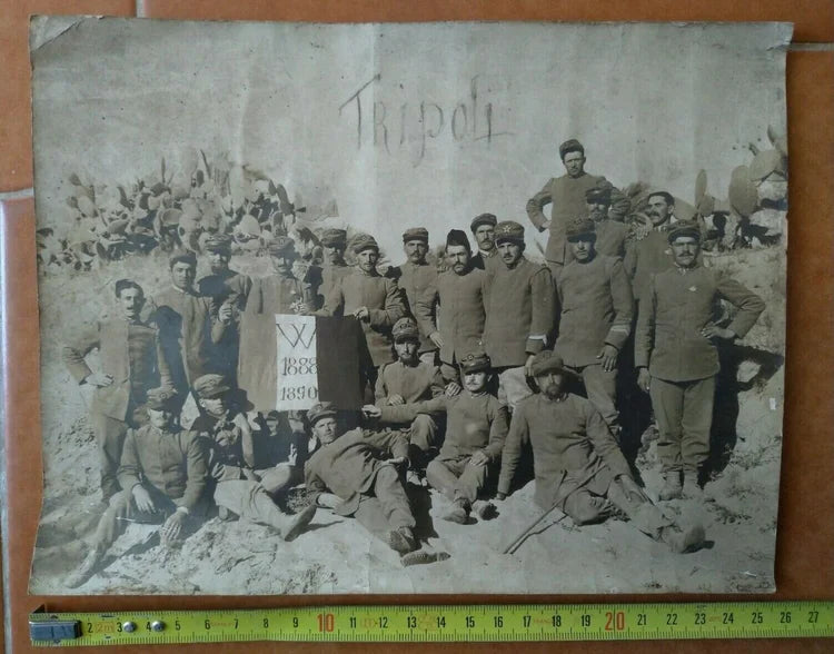 TRIPOLI 1912 23° Fanteria LIBIA GUERRA ITALO TURCA 1888 1890 Regio Esercito Italiano