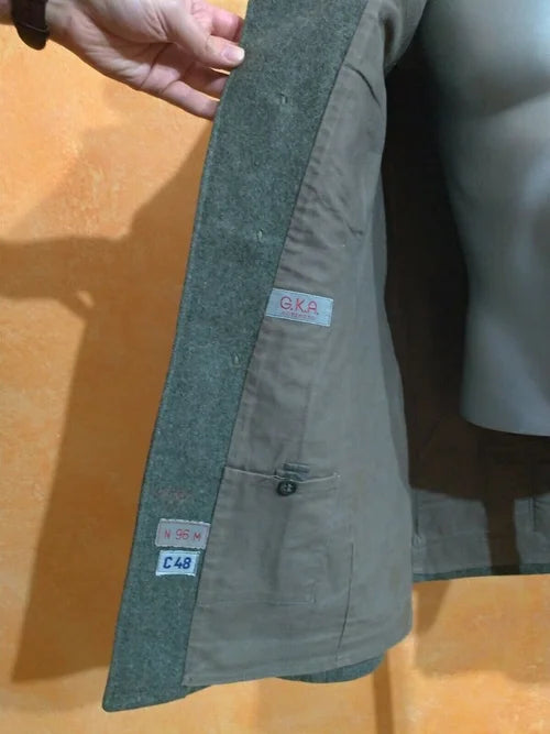 Uniforme Grigioverde Panno Combattimento Regio Esercito Svedese WW2