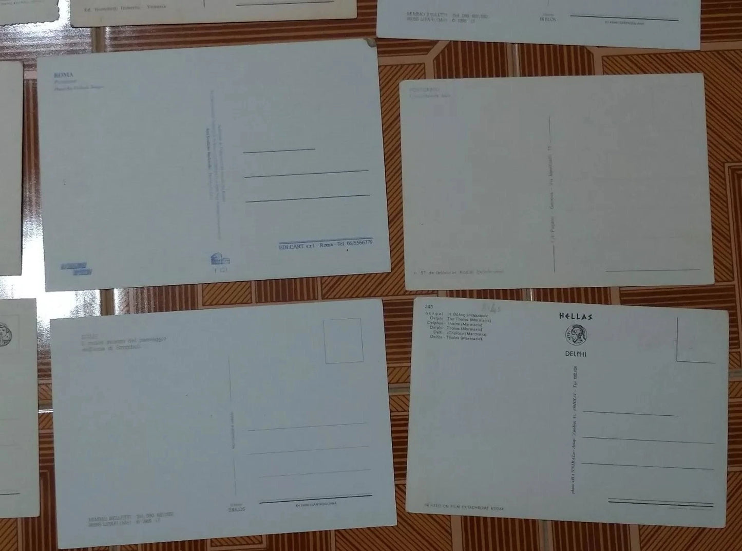 13 Cartoline Vintage NON Viaggiate ROMA VENEZIA ALPI LAGO MAGGIORE ORTA EOLIE