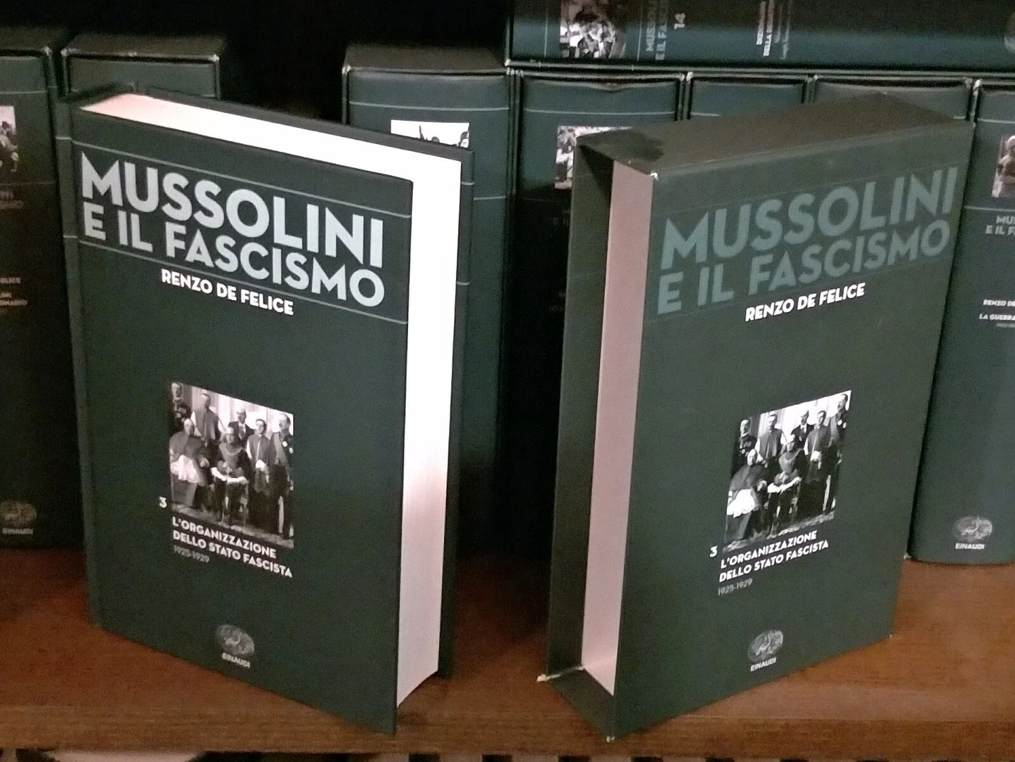 Mussolini e il Fascismo Renzo De Felice Einaudi 14 volumi 1-14