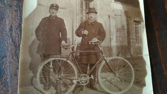 Bici DENTI 1900 Casa Erba Montalbino Foto CICLISMO Bicicletta Epoca fine 800 inizio 900