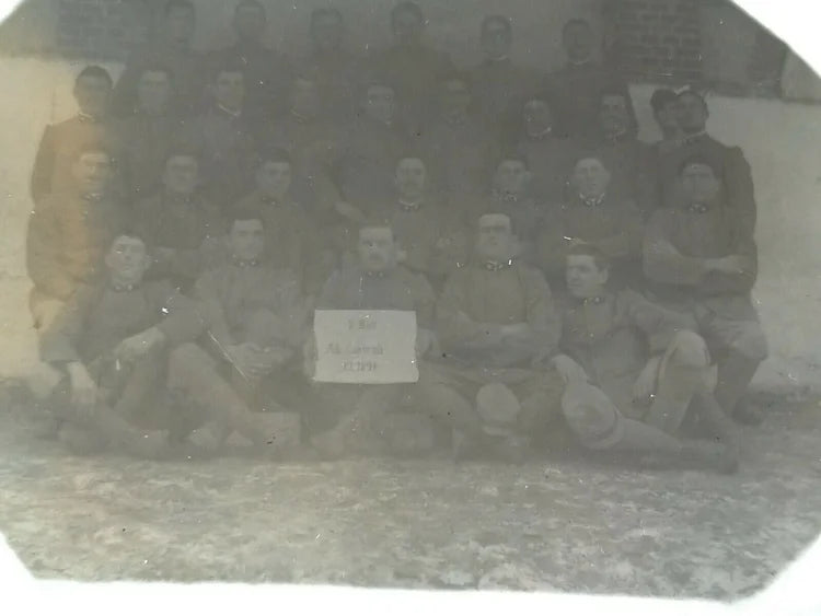Lotto Foto REGIO ESERCITO ITALIA WW1 1894 WW2 Divisa 34 REI Soldati Truppa 909