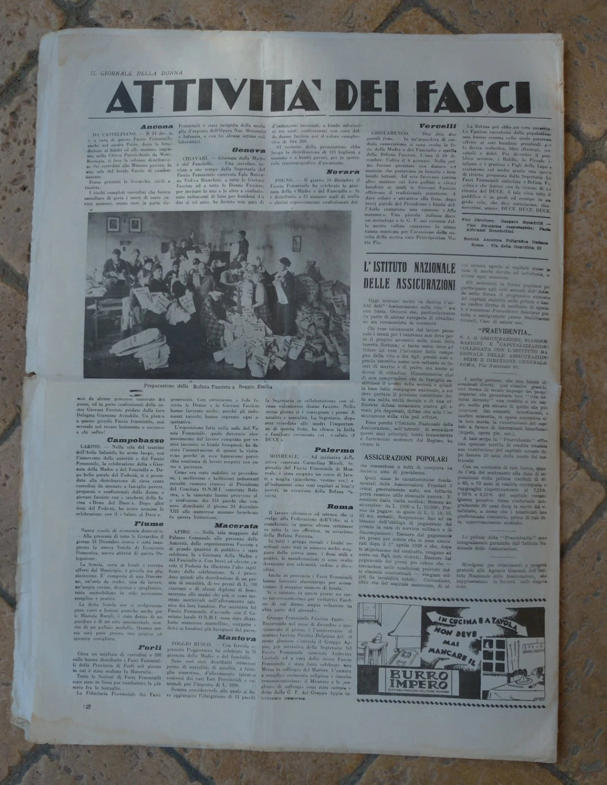 IL GIORNALE DELLA DONNA Gennaio 1935
