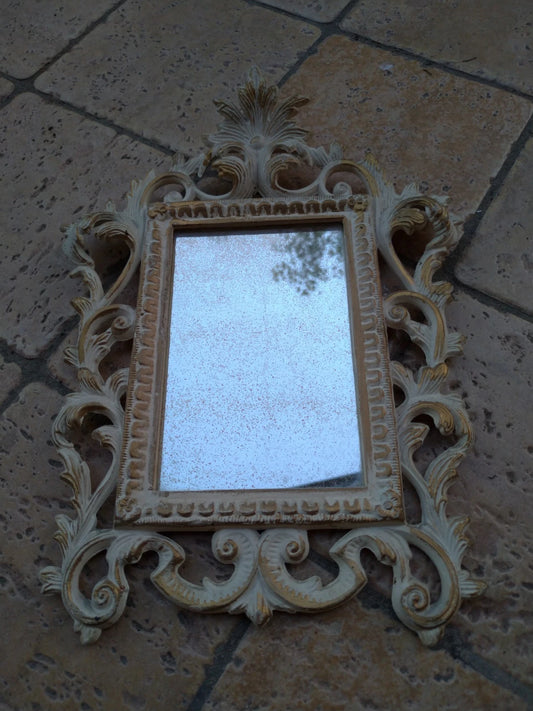 Specchio Vintage Cornice Shabby Chic Retro Liberty