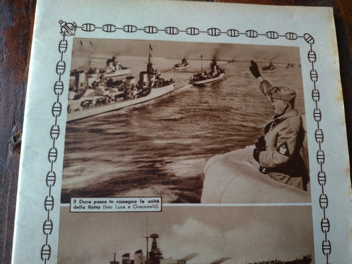 Quaderno Duce Flotta Regia Marina Giacomelli