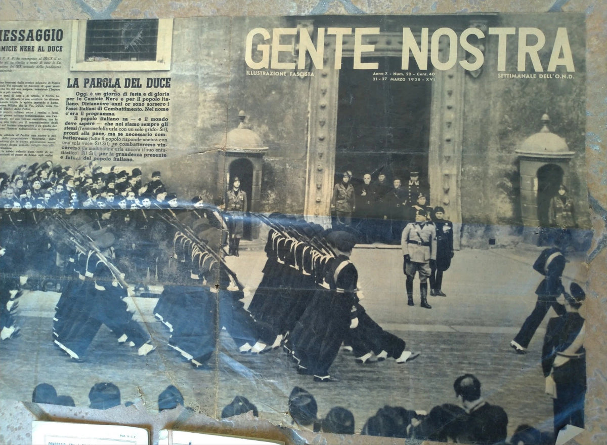 GENTE NOSTRA 1938 Marzo Era Fascista