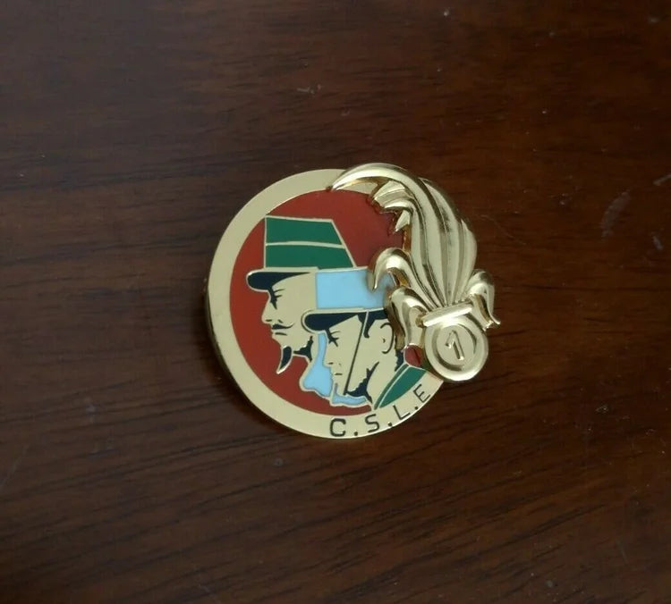 LEGIONE STRANIERA 1° R.E C.S.L.E Camerone 1991 Cie SIMONET Balme Medaglia Kepi