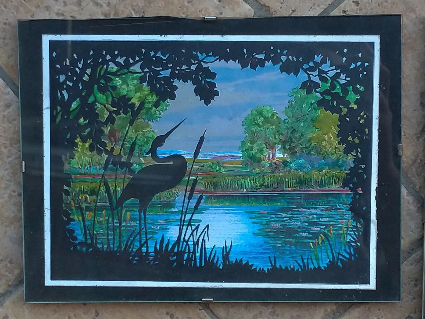 Coppia di quadretti vintage