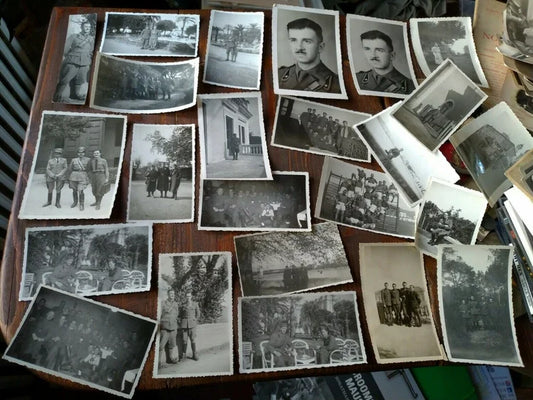 Lotto Foto BERSAGLIERI e Fanteria WW2 Regio Esercito Italiano