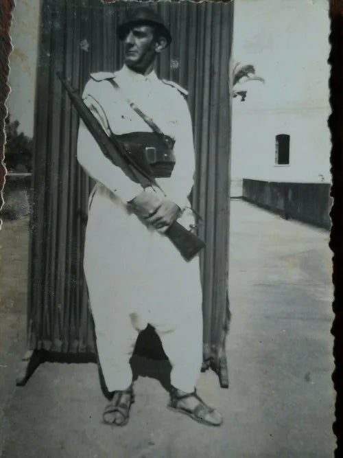 Guardia d'onore ITALO BALBO Uniforme Coloniale Libia Africa