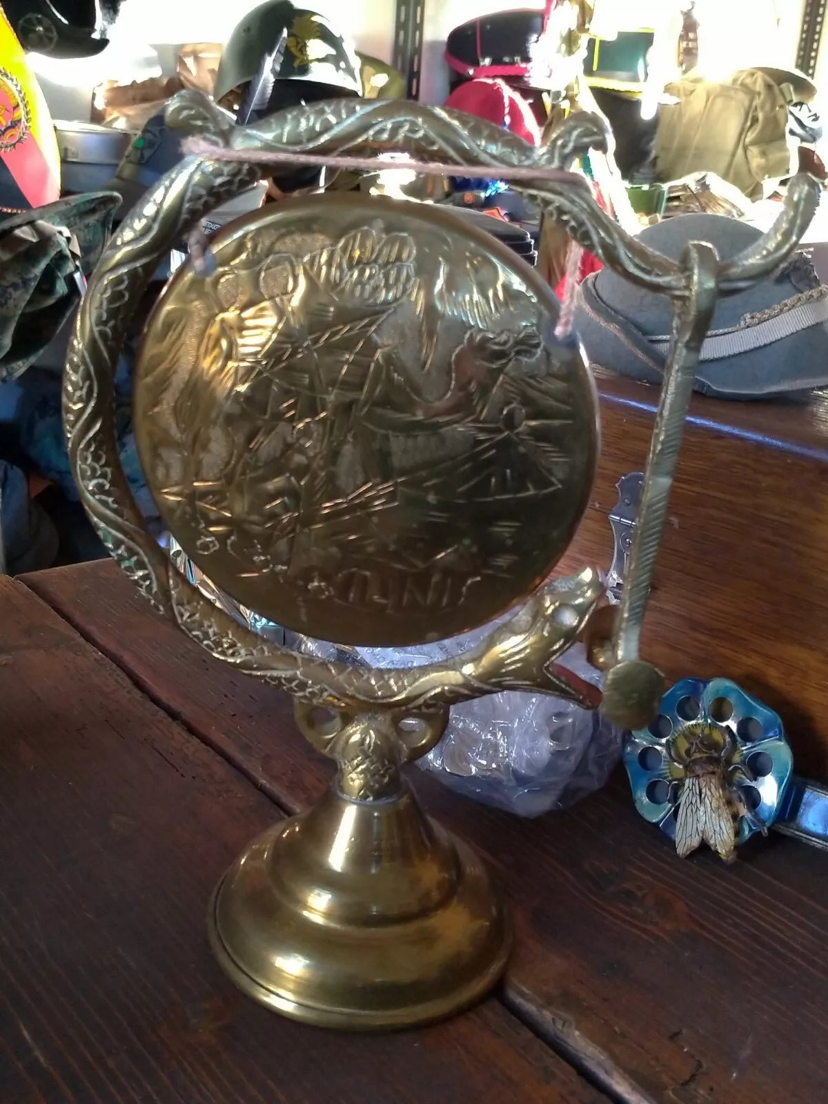 Gong Vintage in Ottone Etnico Tunis