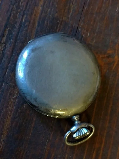 LONGINES ARGENTO Orologio da Tasca Cipolla Funzionante Pocket Watch Meccanico