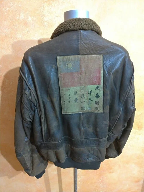 JACKET TYPE G-1 AVIREX US NAVY AIR FORCES TOP GUN